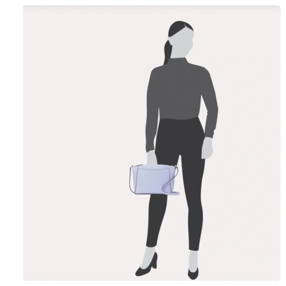 ♠️NEW KATE SPADE ♠️ Monica crossbody viola flower purse - Picture 5 of 9